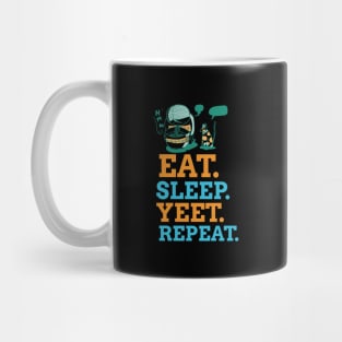 EAT SLEEP YEET REPEAT Mug